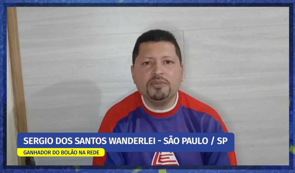 Capa do depoimento de SERGIO DOS SANTOS WANDERLEI